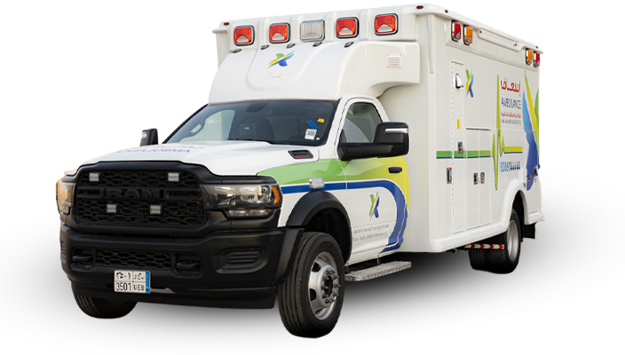 سيارة إسعاف طوارئ  دودج رام AMS V 5500