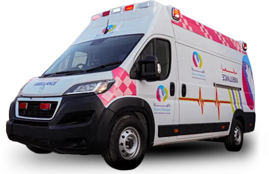 سيارة إسعاف طوارئ  بيجو بوكسر AMS V 6000