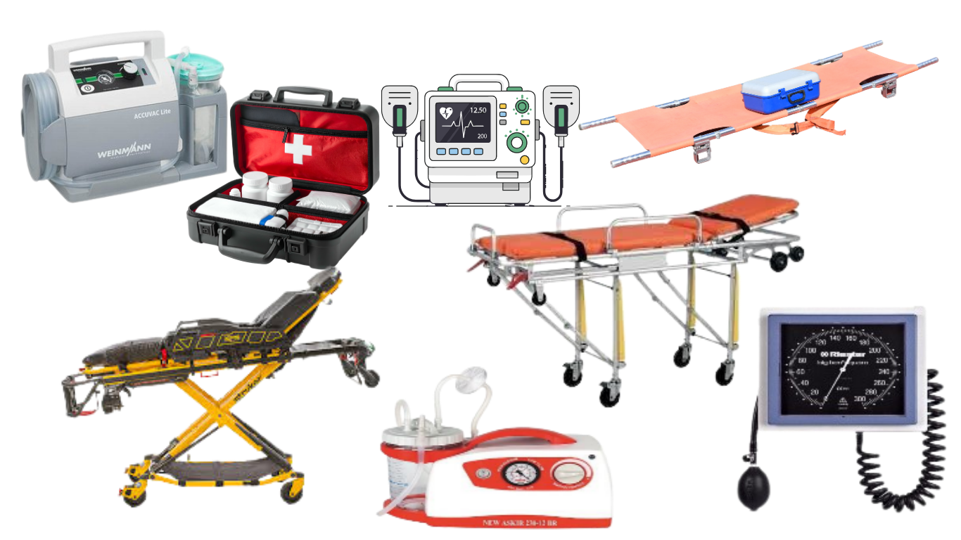 معدات الطوارئ