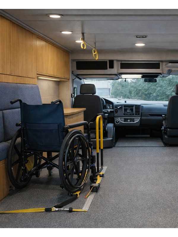 تجربة صعود آمنة وسهلة الوصول